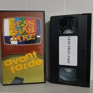 Less Than Jake Avant Tarde VHS Tape 2002 Ska Punk Rock Music Video Compilation